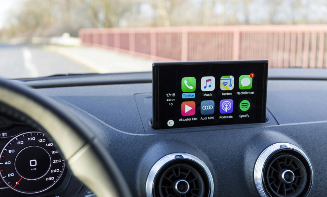 Touchscreen Ablenkung