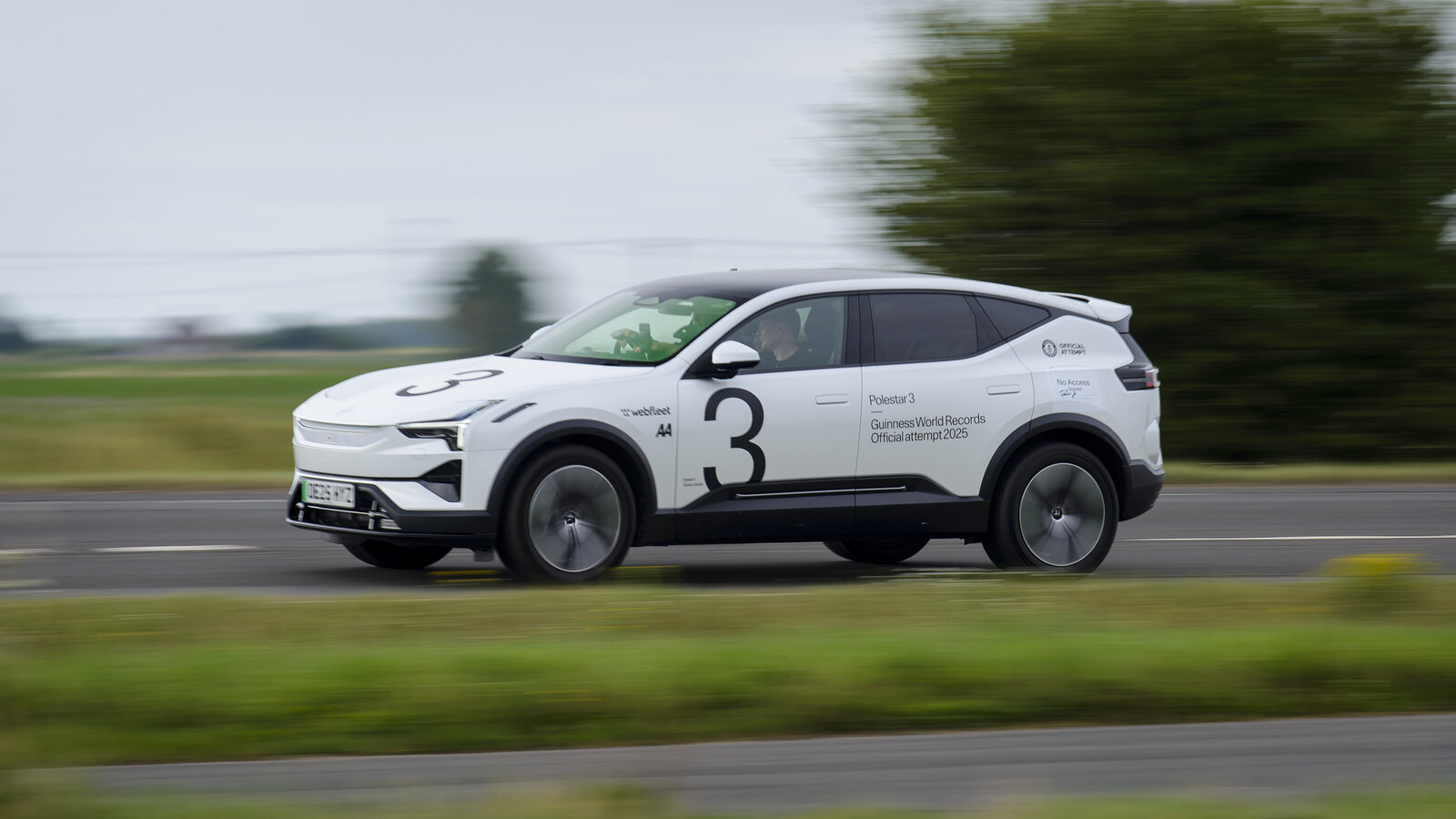 Polestar 3 auf Rekordfahrt