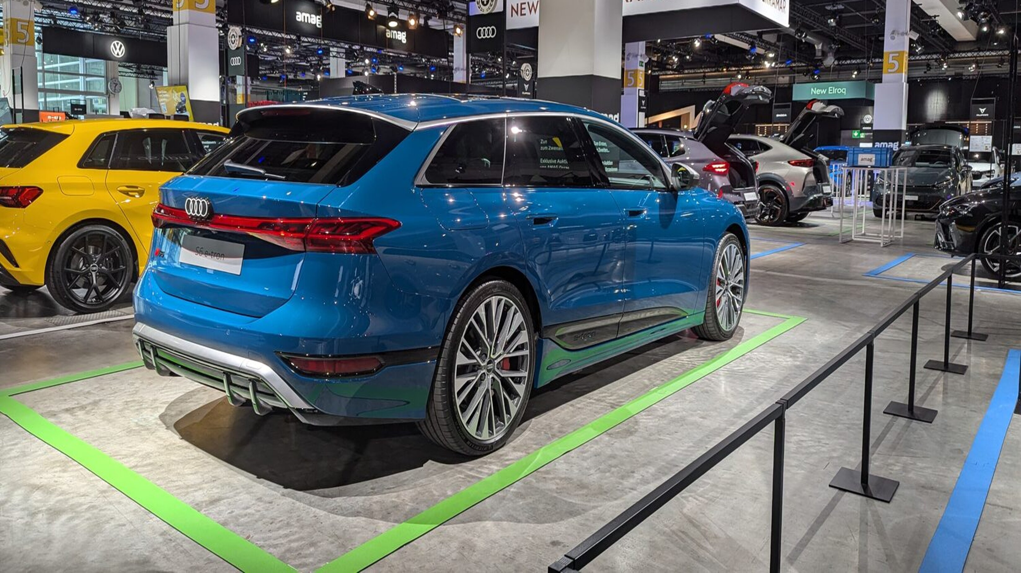 Audi S6 Avant E-Tron an der Auto Zürich