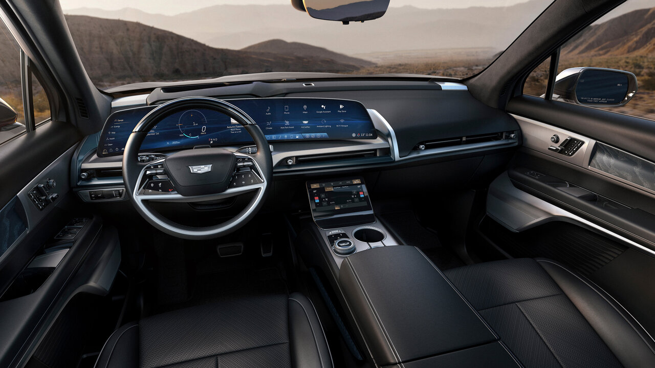 Cockpit des Cadillac Vistiq