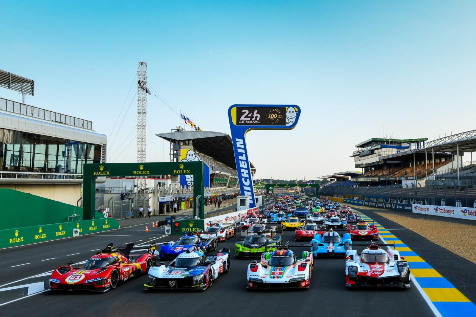 Le Mans 2023 Starting grid