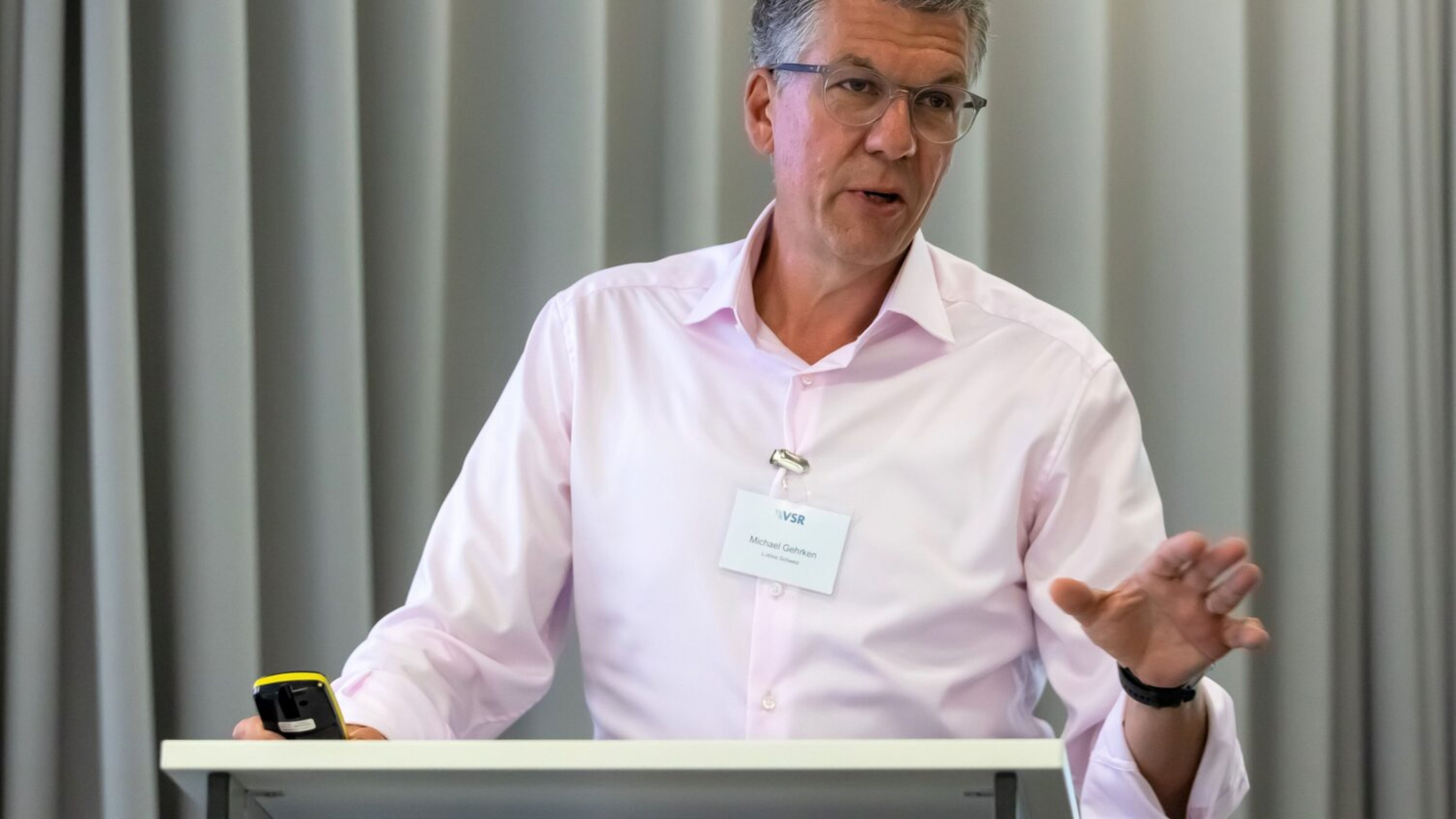 Michael Gehrken, Präsident von L-drive, Dachverband der Fahrerlehrer:innen