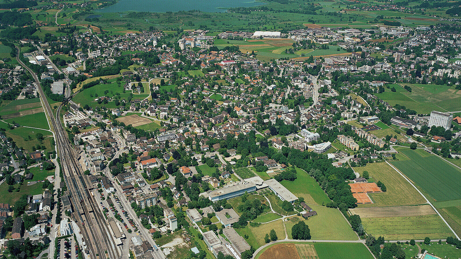 Wetzikon (ZH) Luftbild von Wetzikon