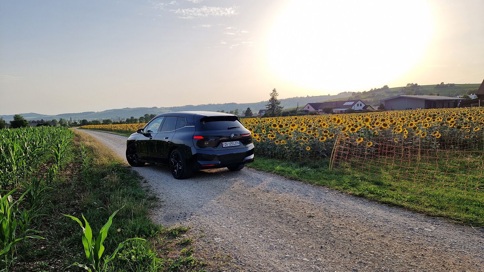 Heckansicht BMW iX