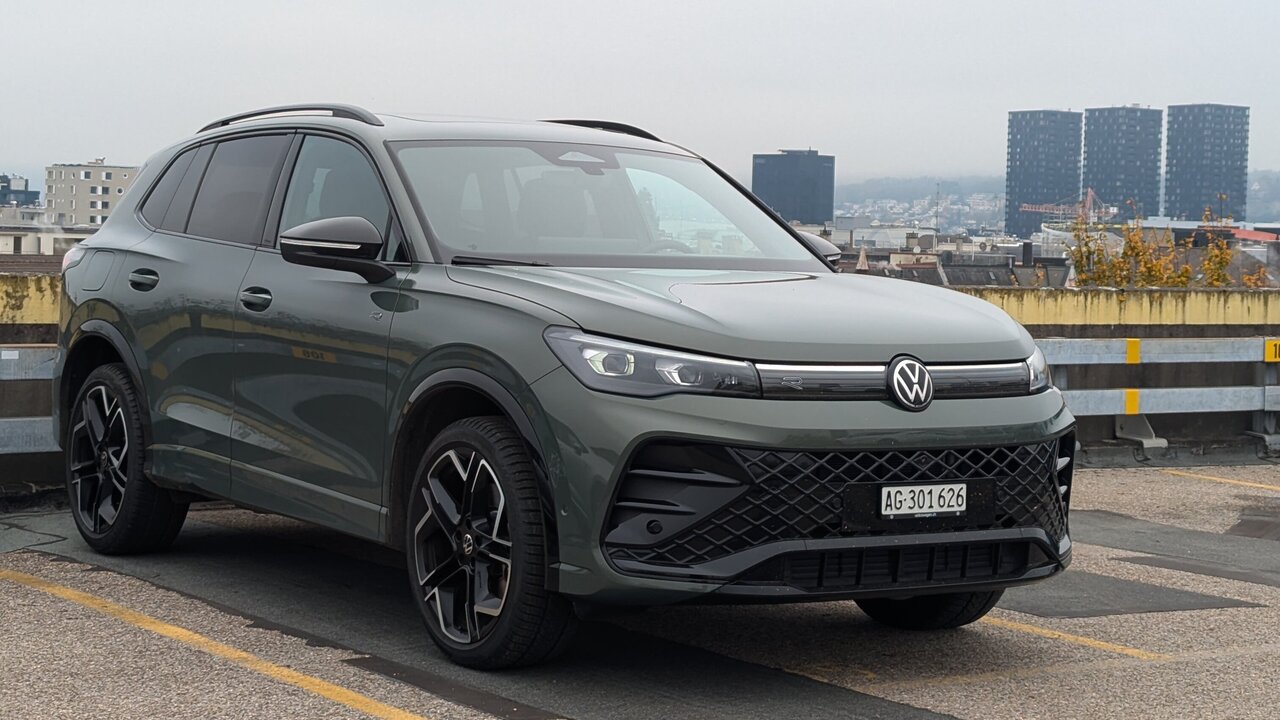 VW Tiguan von vorne