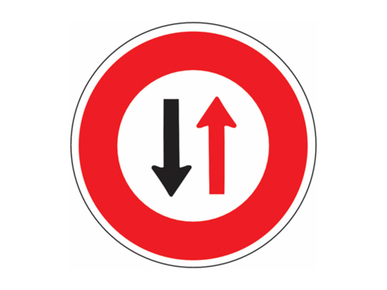 Achtung gegenverkehr