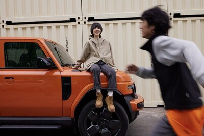 Mutiges Produkt aus China: Der coole, chinesische Elektro-SUV iCar V23, welcher zuerst in Grossbritannien auf den Markt kommt. Bild: icarglobal.com