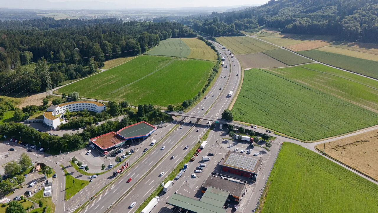 Autobahn bei Grauholz