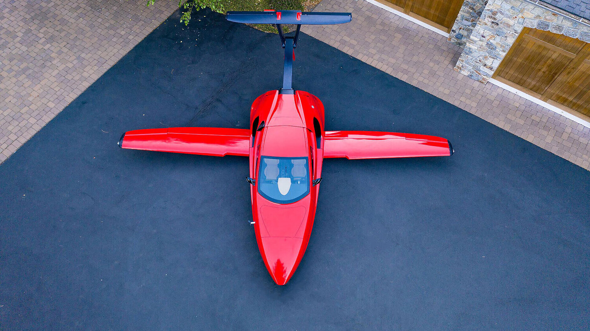 Samson Sky Switchblade im Flugmodus