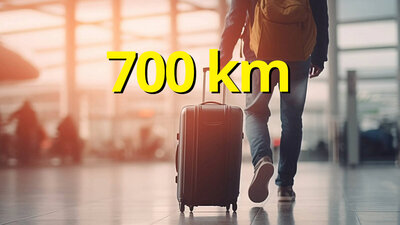 Städter legen jährlich mehr Kilometer für Reisen zurück. Grafik: STREETLIFE, freepik