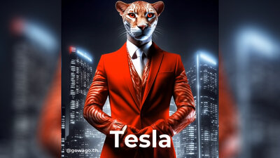 Gowago AI Bilder Tesla