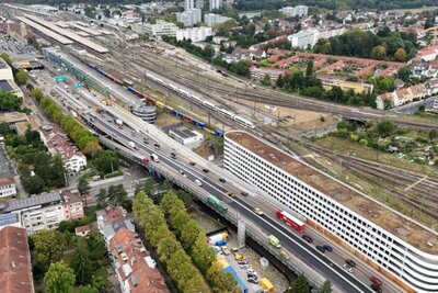 Baustelle Osttangente