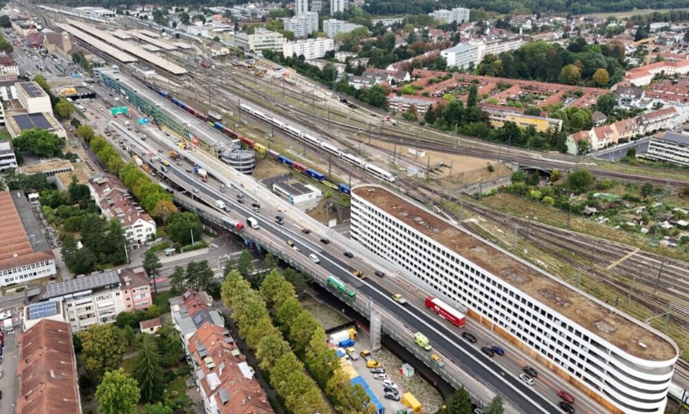  Baustelle Osttangente 