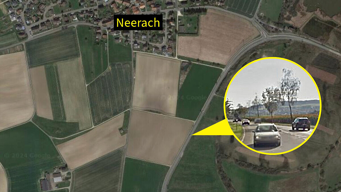 Auf dieser Strecke beschleunigte der 62-jährige Geschäftsmann seine Alpine auf 148 Stundenkilometer. Grafik: STREETLIFE, Google Maps