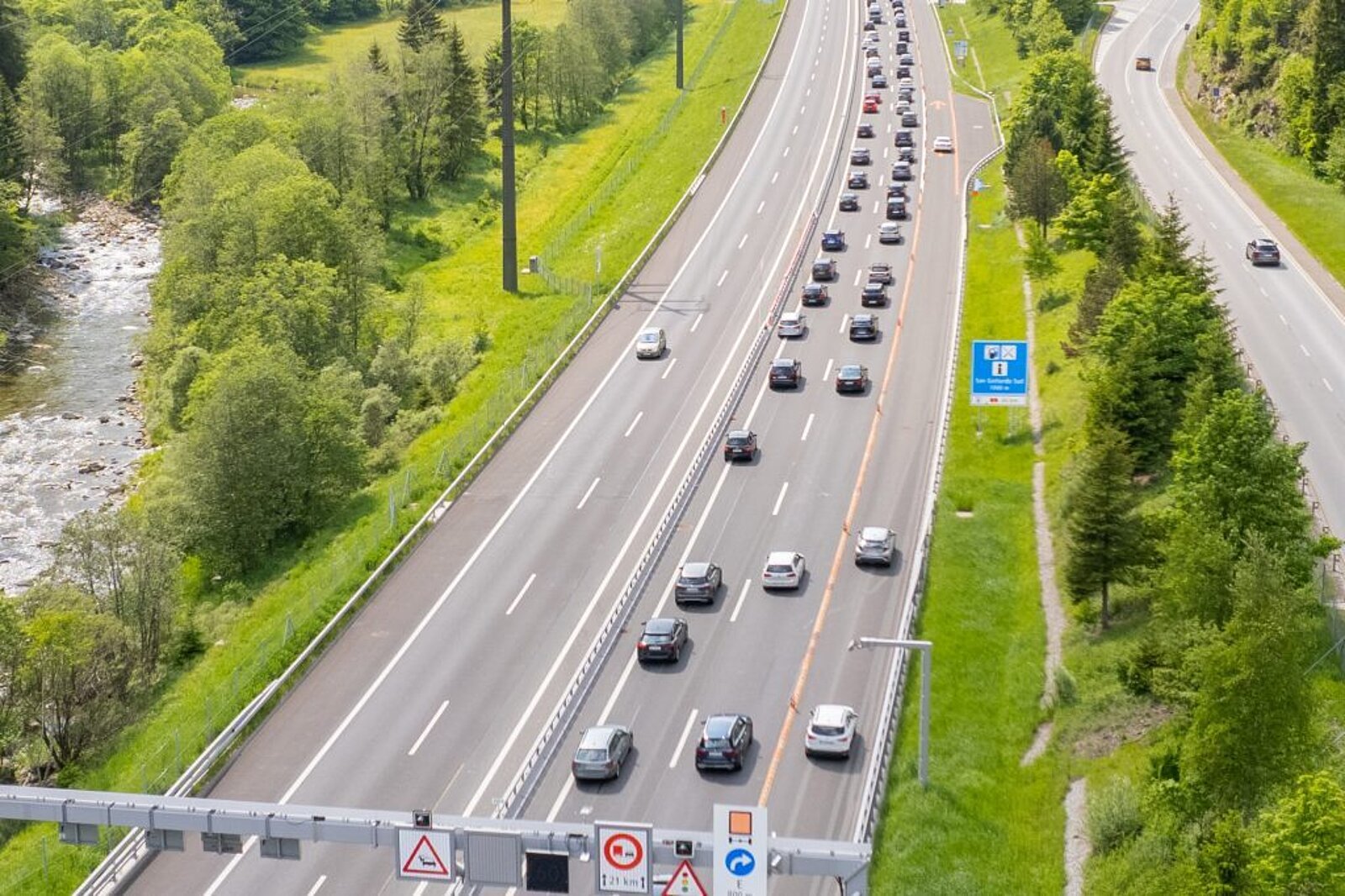 Schweizer Autobahn