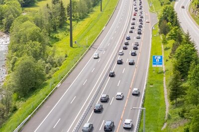 Schweizer Autobahn
