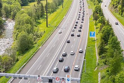 Schweizer Autobahn