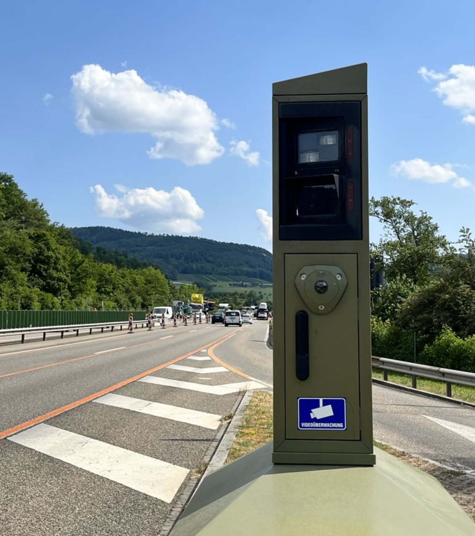 Radaranlage bei A2 in Kanton BL