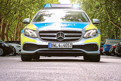 deutsches Polizeiauto