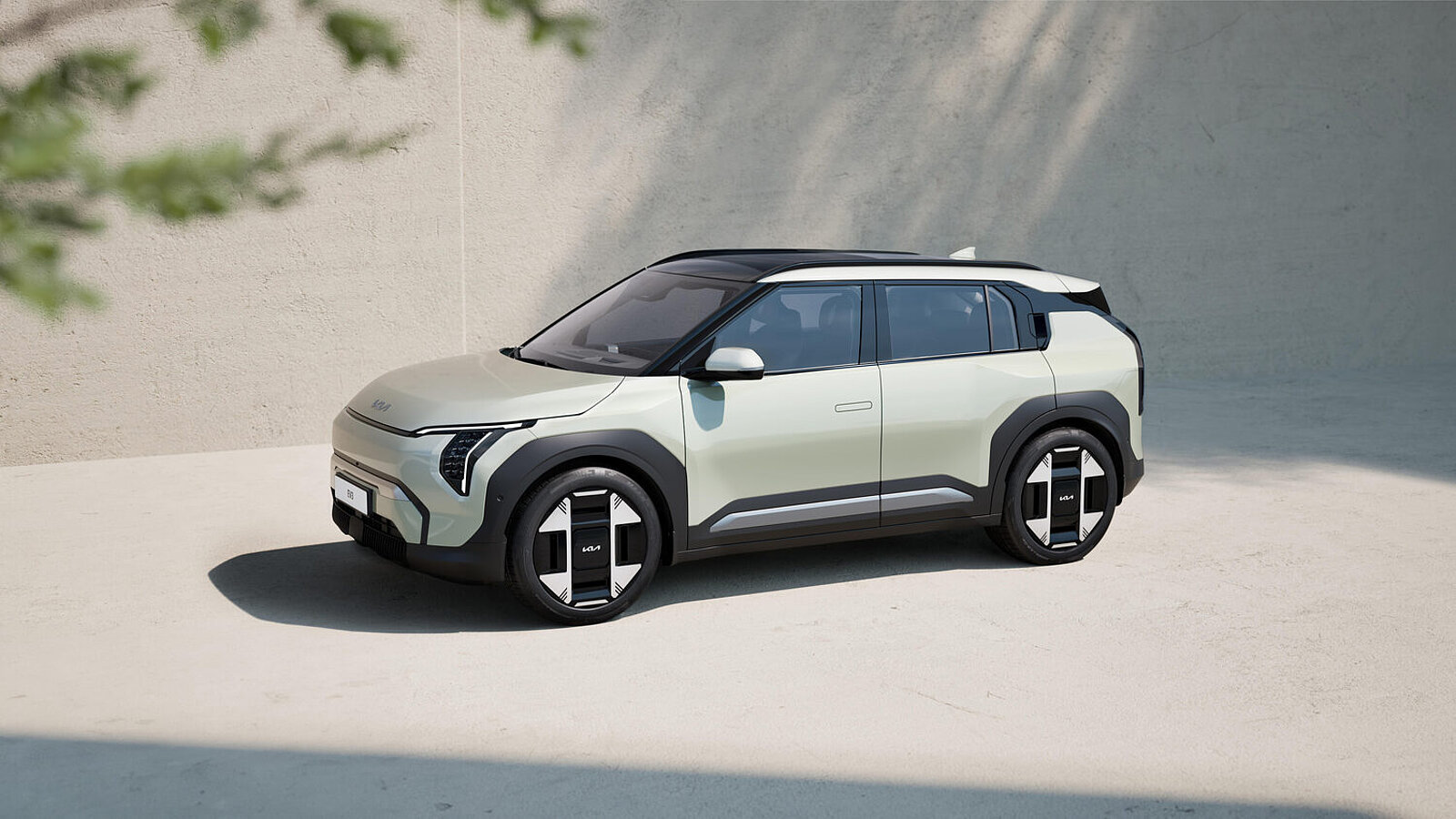 Kia EV3 von der Seite