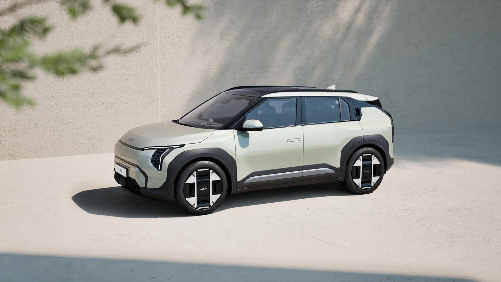 Kia EV3 von der Seite