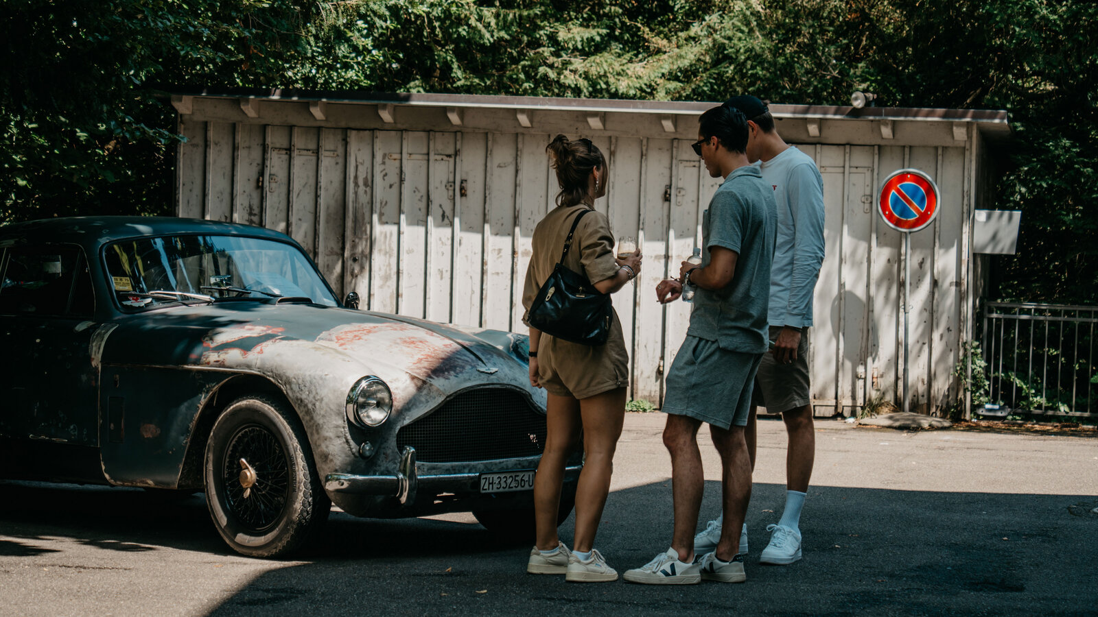 Oldtimer am Classic Cars & Coffee im Belvoirpark Zürich