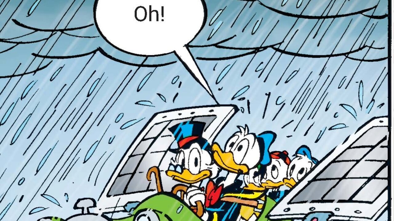 Geht mit der Zeit: Donald Duck. Foto: ©2025 Egmont Ehapa Media/Disney