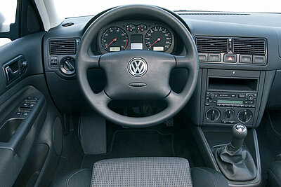 Cockpit eines VW