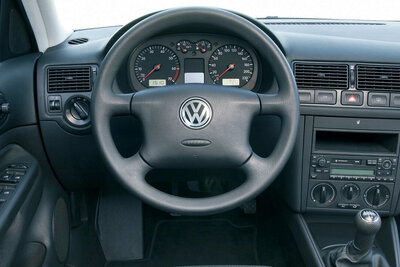 Cockpit eines VW