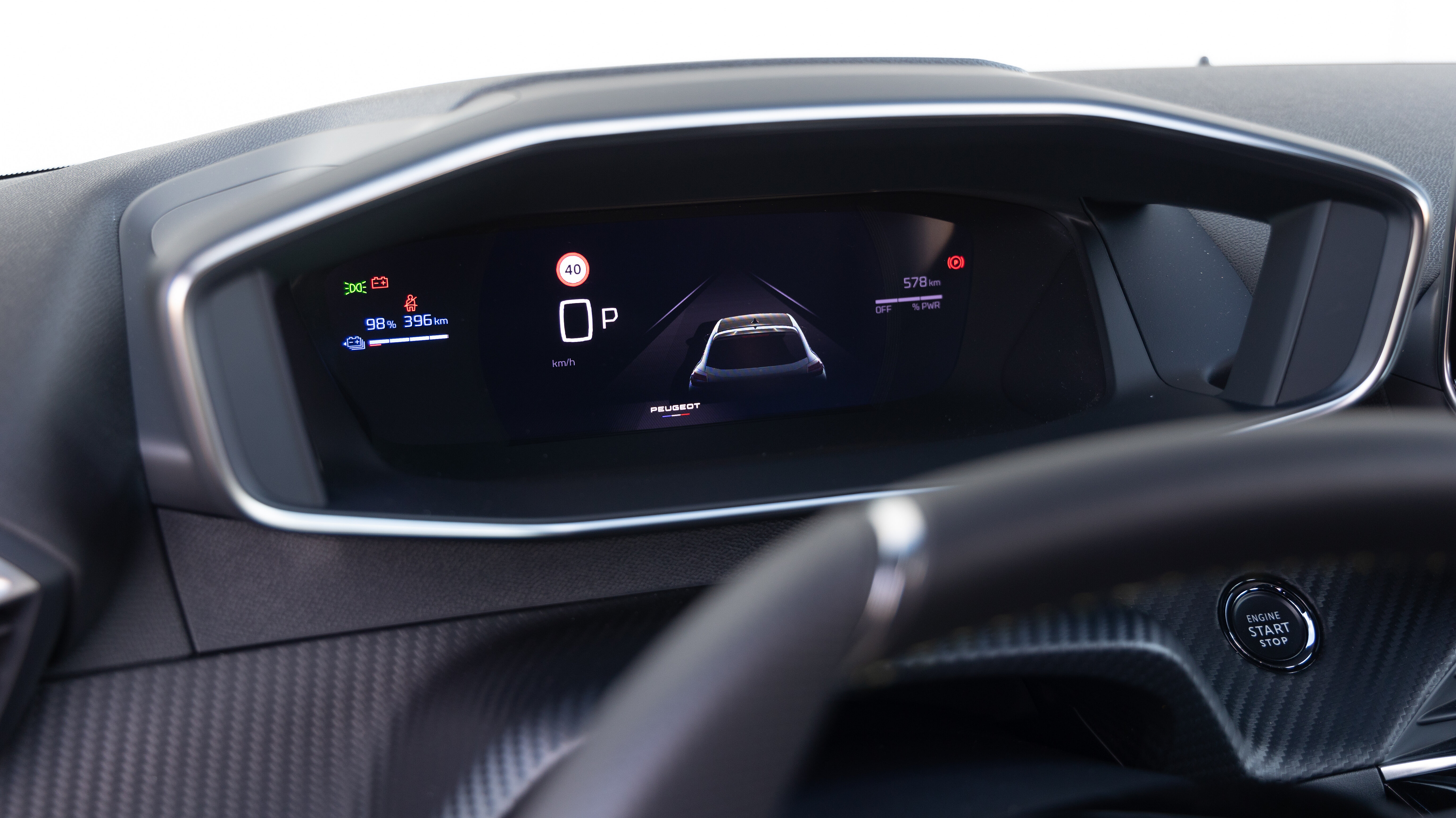 Armaturenbrett im Peugeot 208