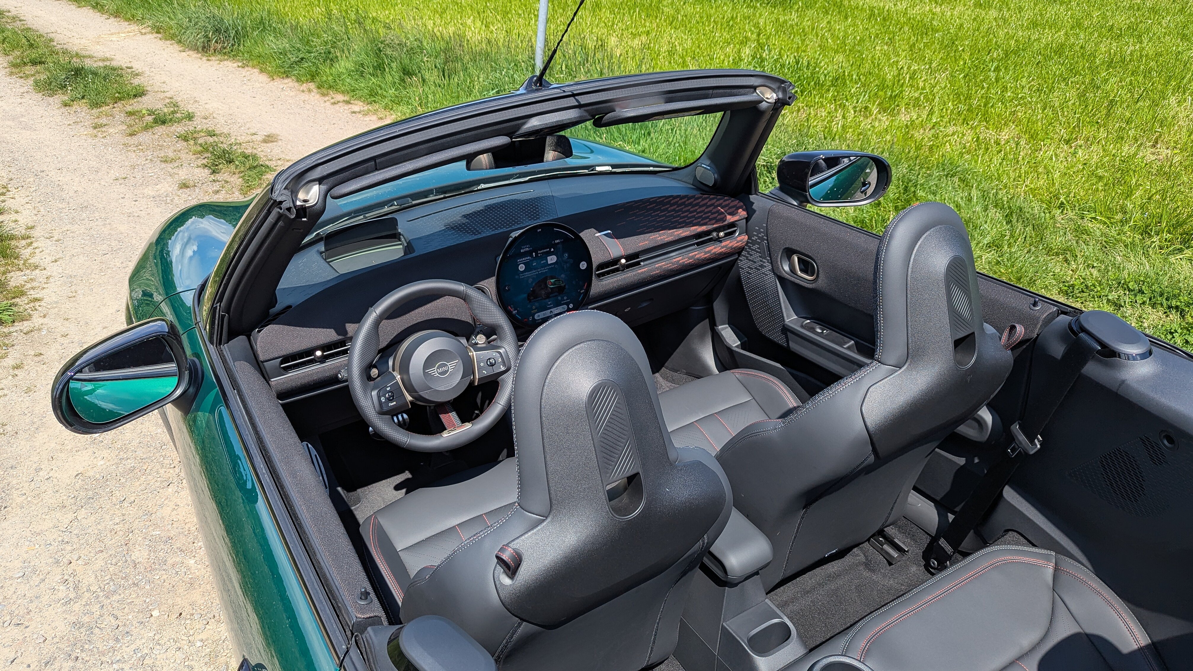 Innenraum des Mini Cabrio
