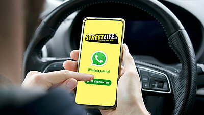 Abonnieren und täglich News rund um Mobilität und Verkehr checken: der neue Whatsapp-Kanal von STREETLIFE. 