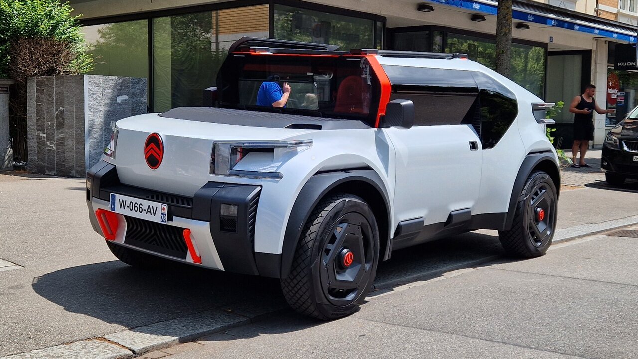 Der Citroën Oli in Zürich Oerlikon
