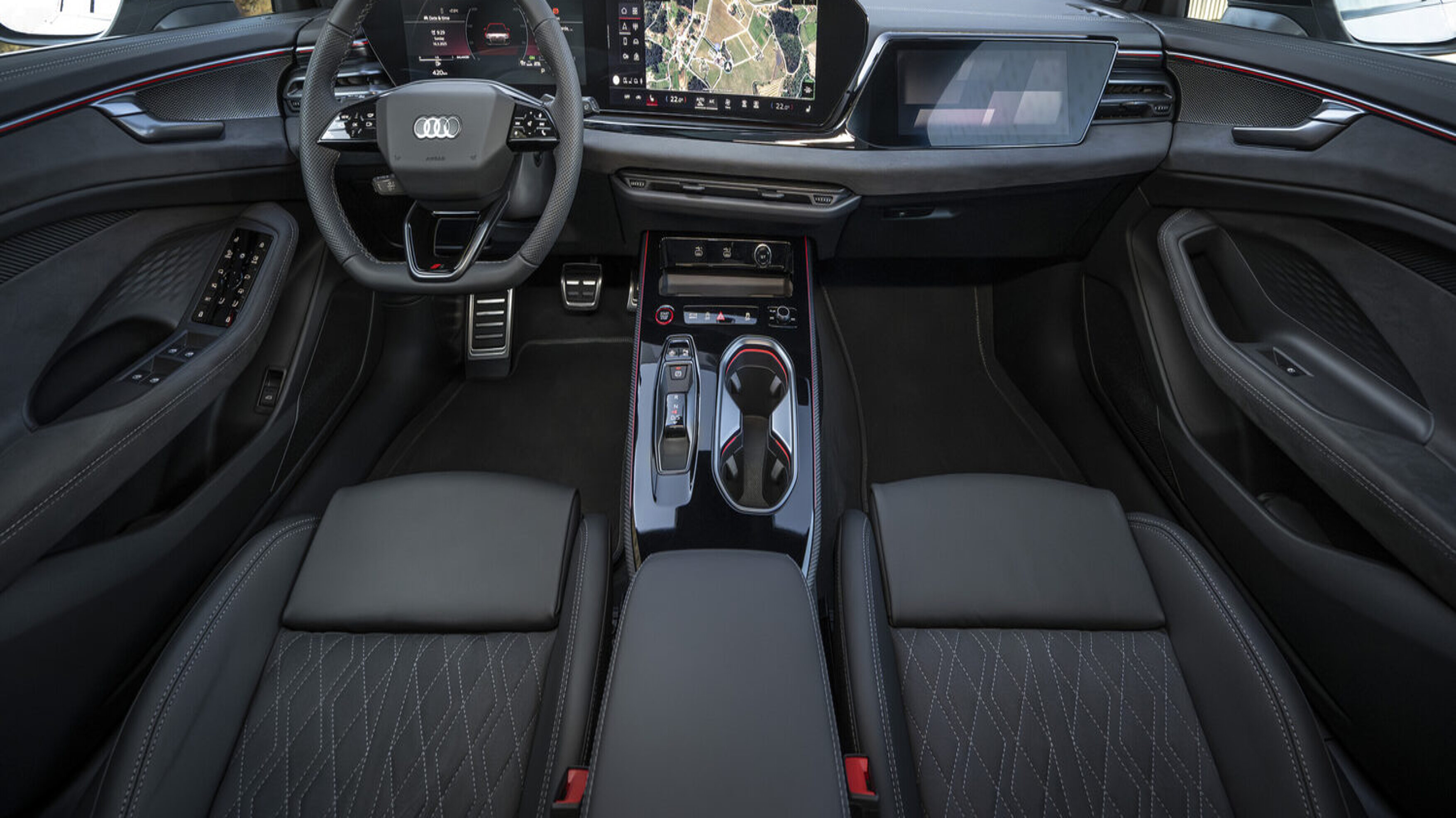 Cockpit des Audi A6 Avant