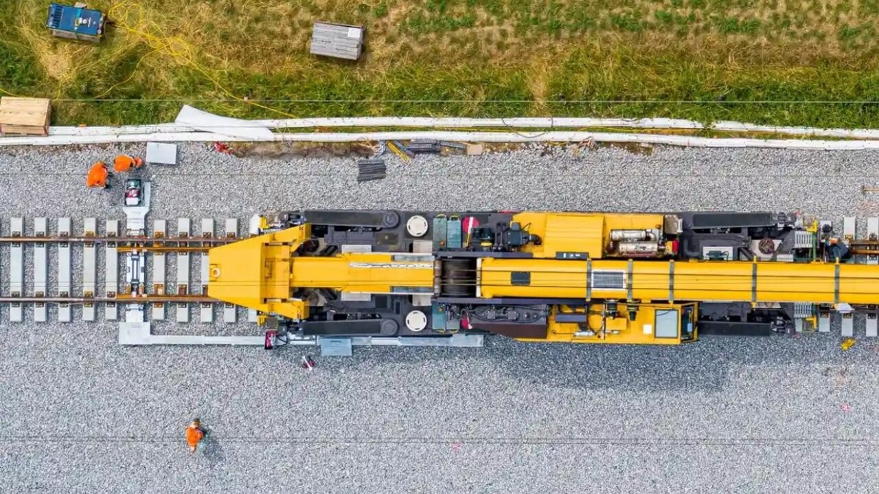 Die intensiven Bauarbeiten erforderten eine Sperrung von acht Wochen. Bild: SBB