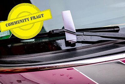 Falschparkieren Parkhaus