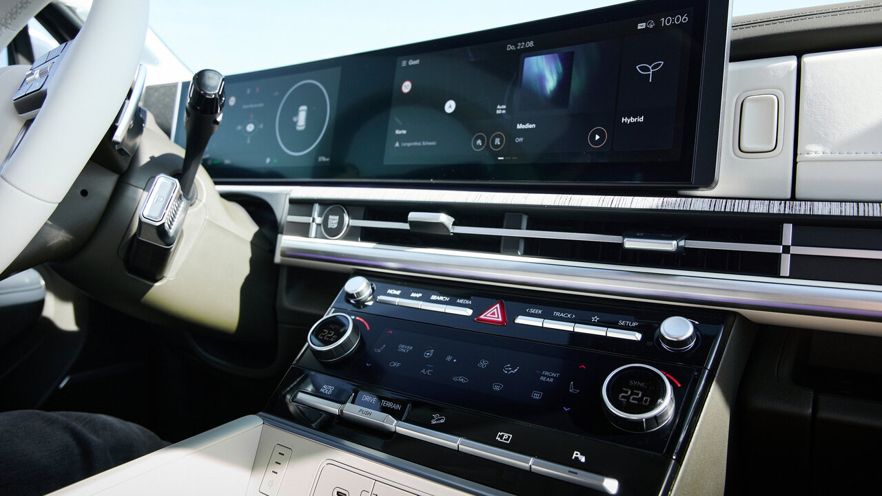 Displays im Hyundai Santa Fe