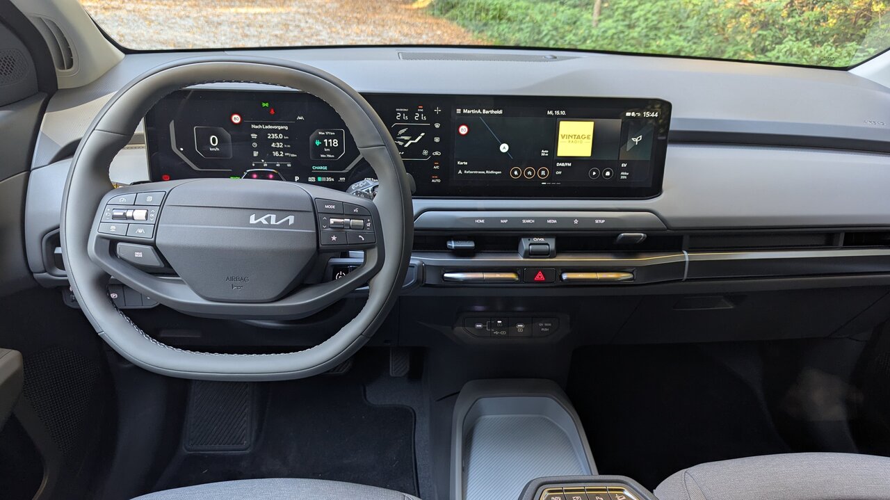 Cockpit im Kia EV3