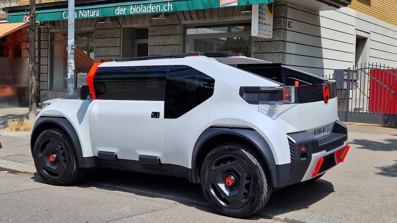 Das Konzeptauto Citroën Oli in Zürich Oerlikon