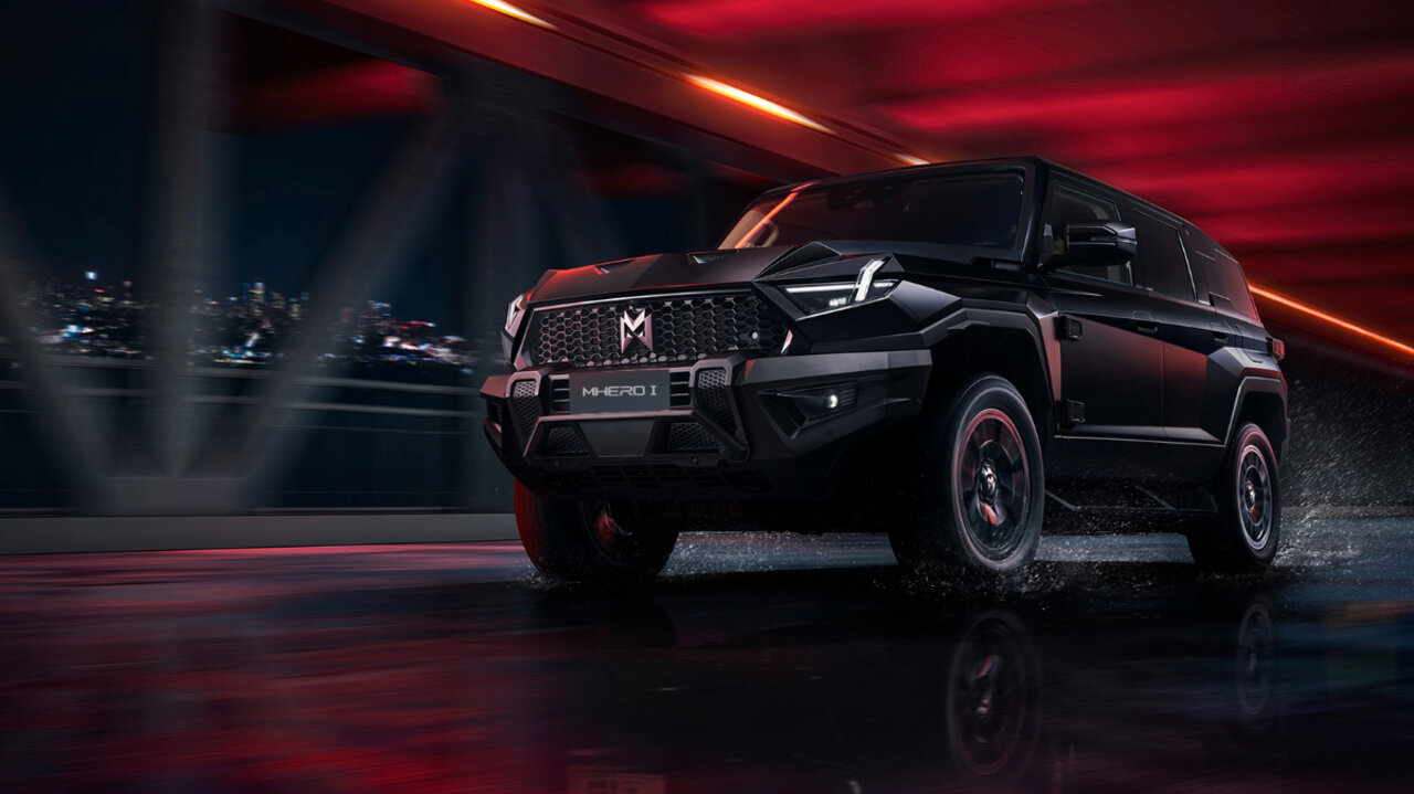 Der SUV MHero1 ist 1088 Elektro-PS stark. Bild: Dongfeng