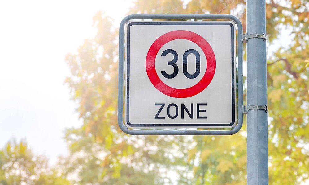 Tempo 30 neue Regel