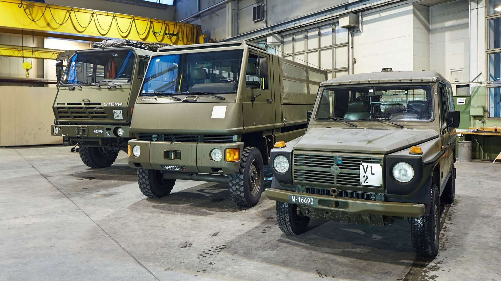 Fahrzeuge der Schweizer Armee