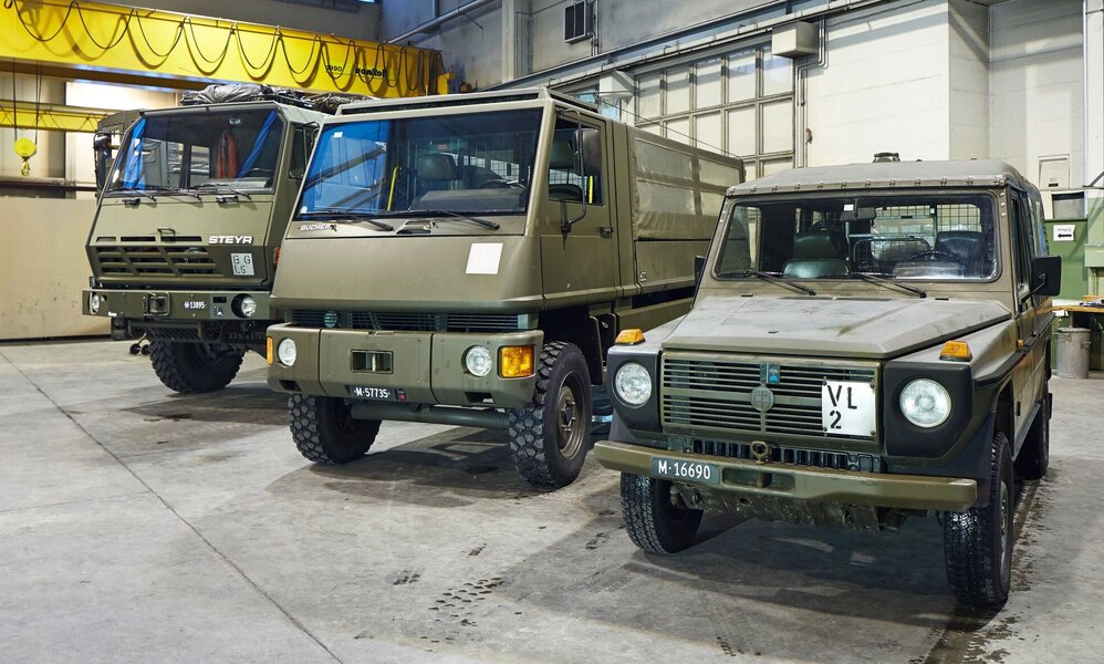 Fahrzeuge der Schweizer Armee