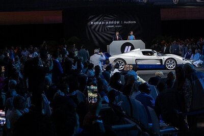 Der Stradale erzielte an der Monterey Car Week einen Rekordpreis von 5,2 Millionen US-Dollar. Das entspricht umgerechnet nach Tageskurs einem Wert von 4,2 Millionen Franken. Bild: Andrew Miterko/Broad Arrow Auctions.