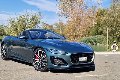 Frontansicht Jaguar F-Type