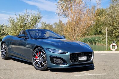 Frontansicht Jaguar F-Type