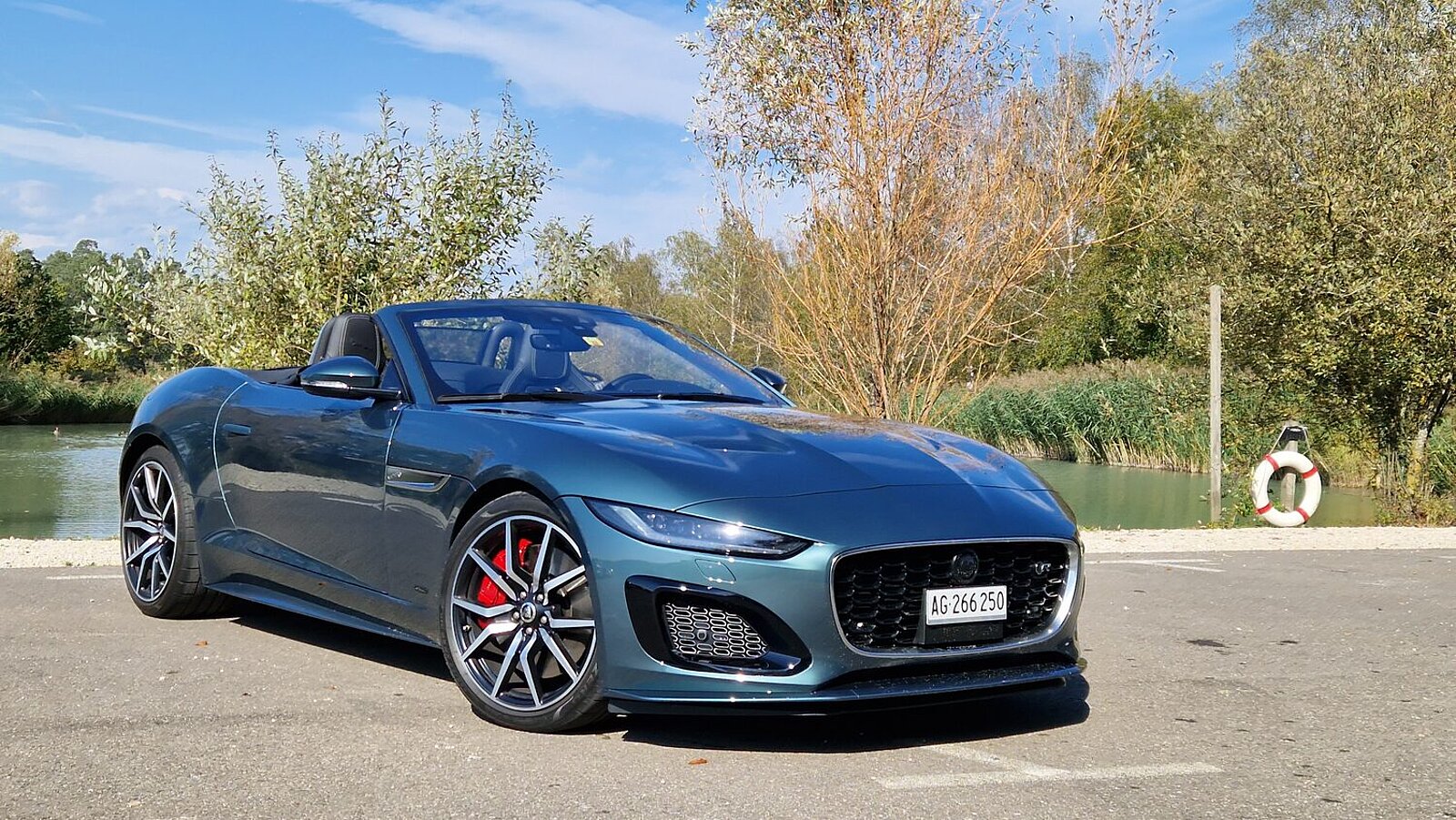 Frontansicht Jaguar F-Type