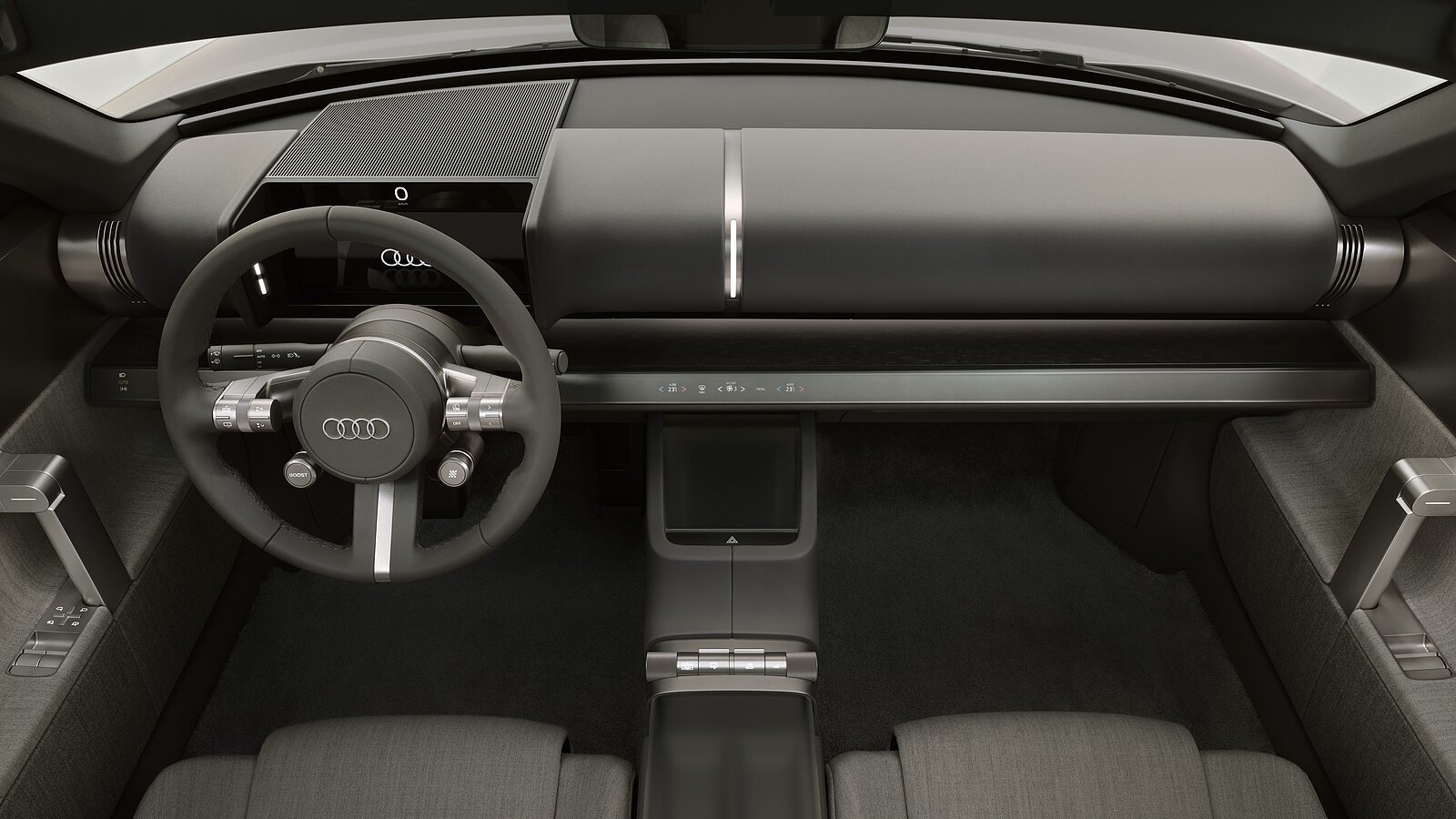 Das reduzierte Interieur mit seinen taktilen Schaltanlagen und hochwertigen Materialien erinnert fast schon an Zen-Buddhismus. Bild: Audi Media Center