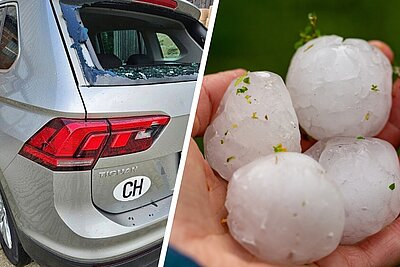 Hagelschaden Auto