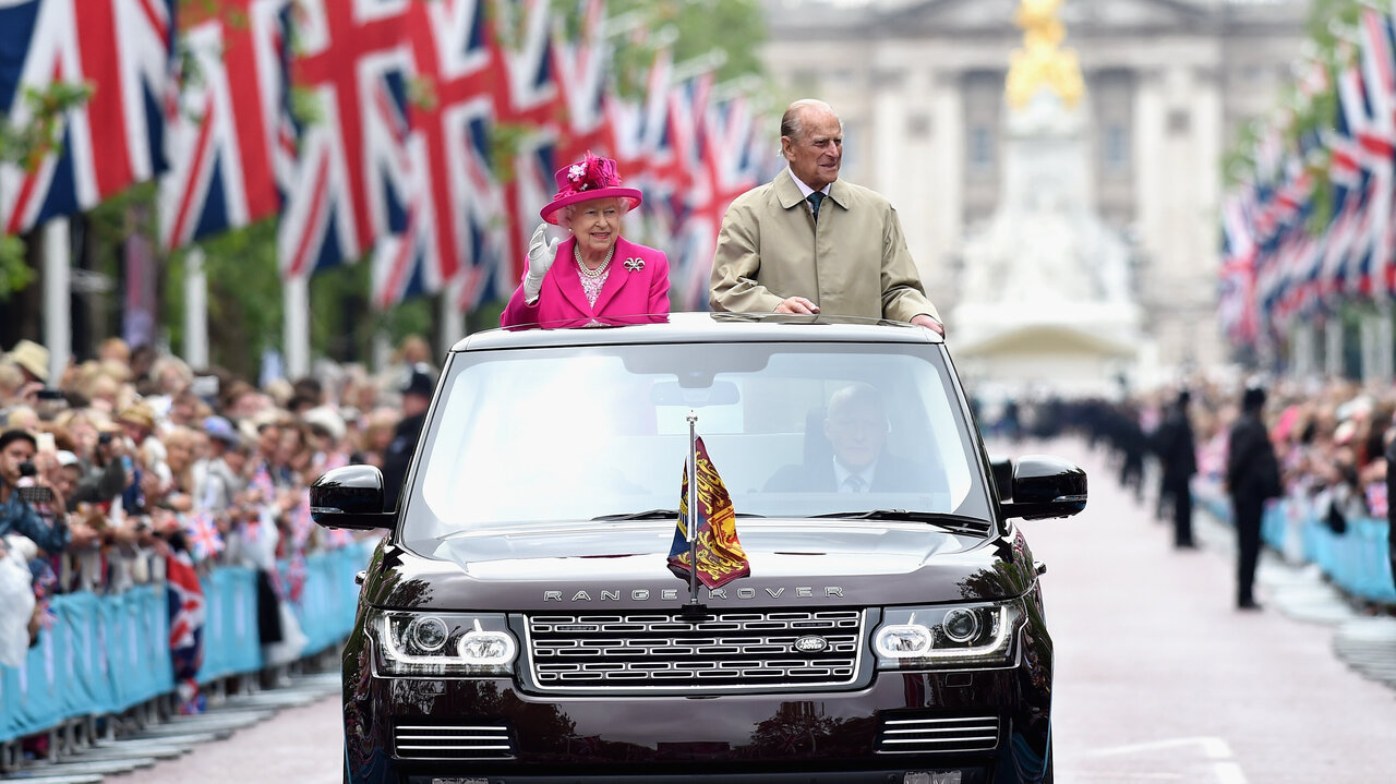 Ranger Rover mit der Queen